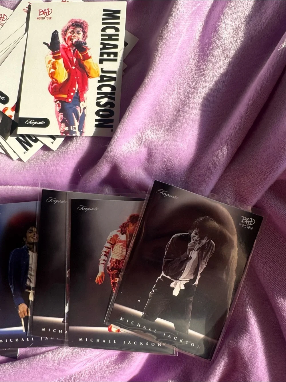 2025 Michael Jackson bad world tour card